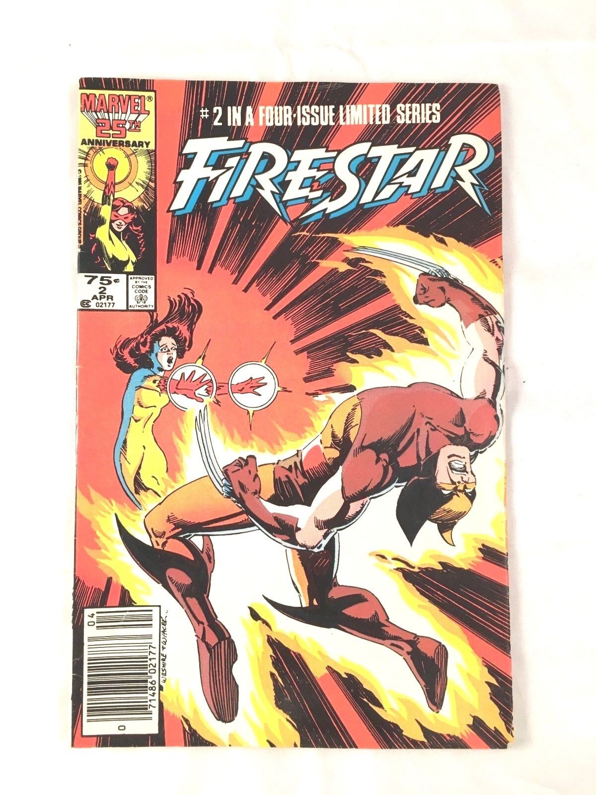 FIRESTAR #2-1986- Marvel 25Th anniversary