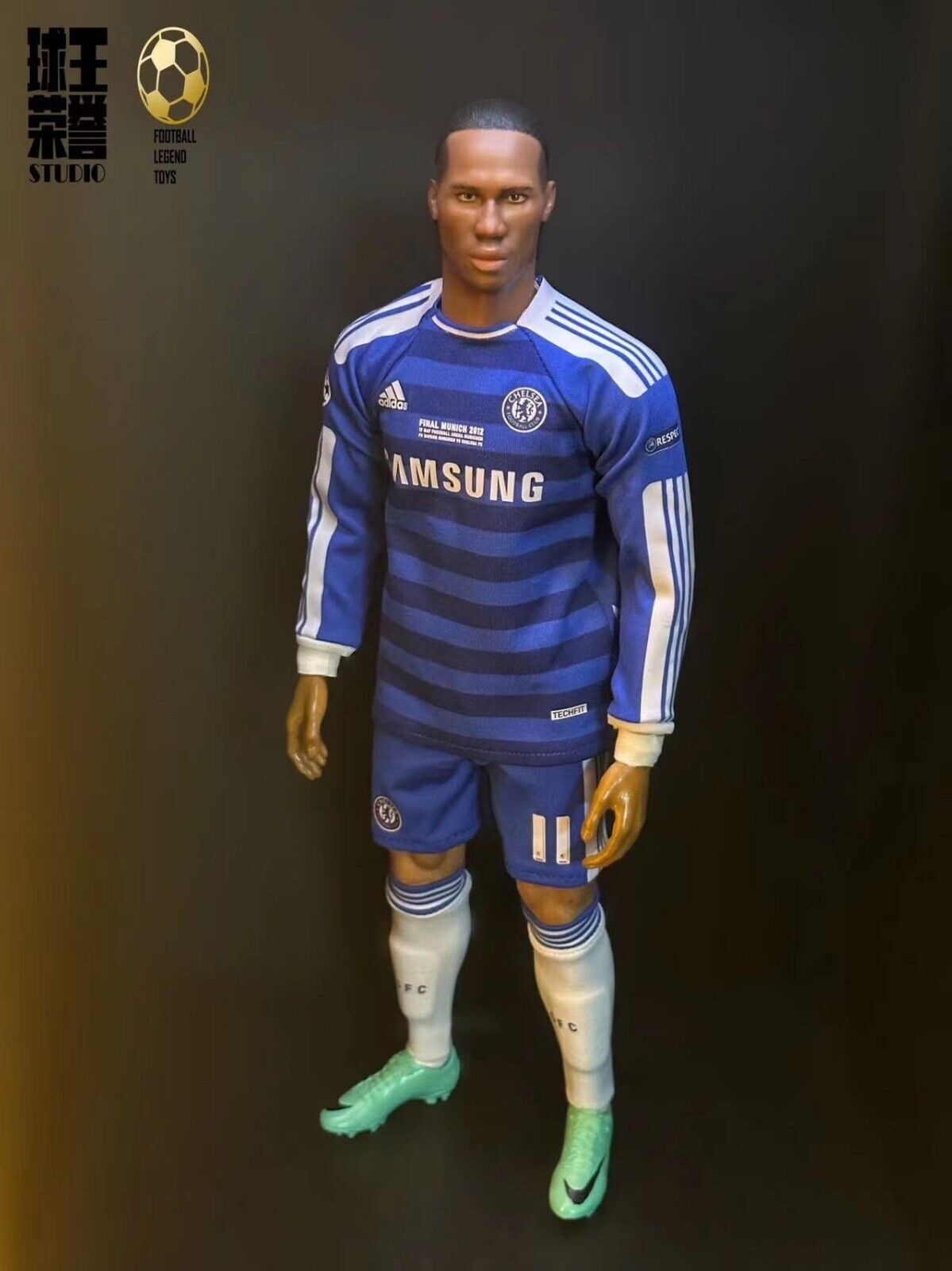 custom 1/6 scale Didier Drogba   Male Model for 12\'\' Action Figure