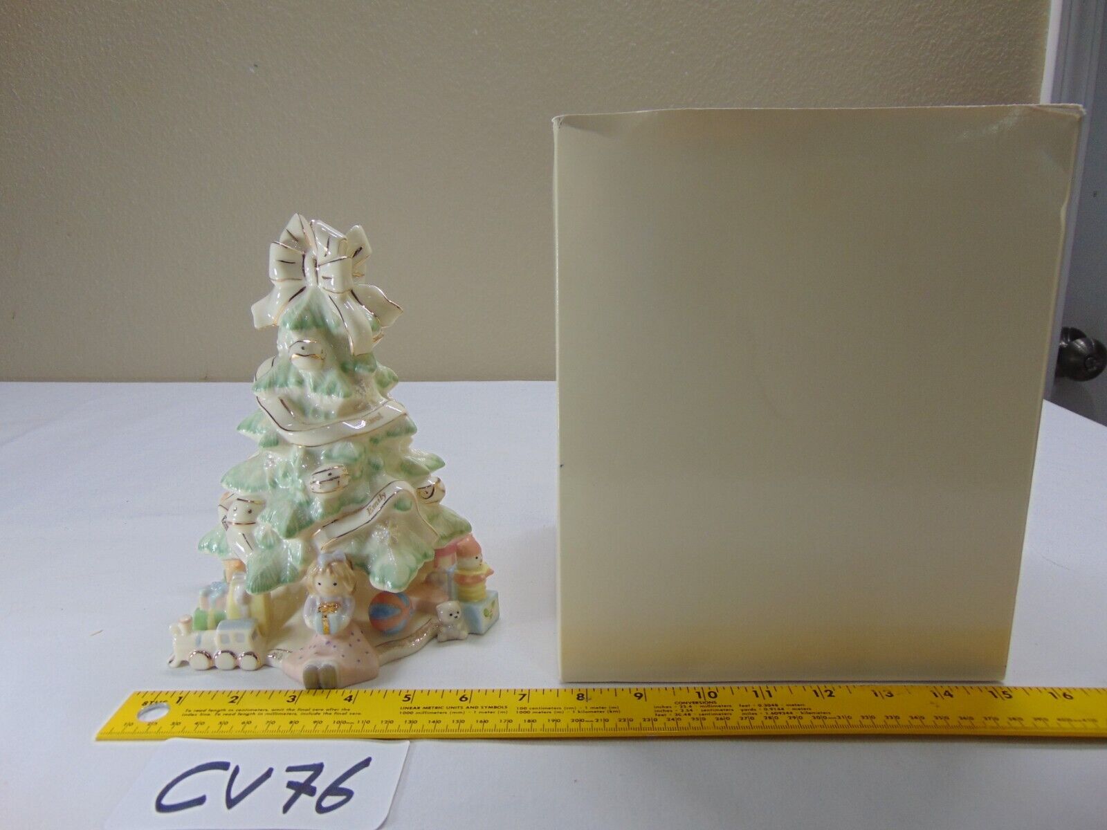 Lenox Porcelain Holiday Traditions Christmas Tree Collection In Box