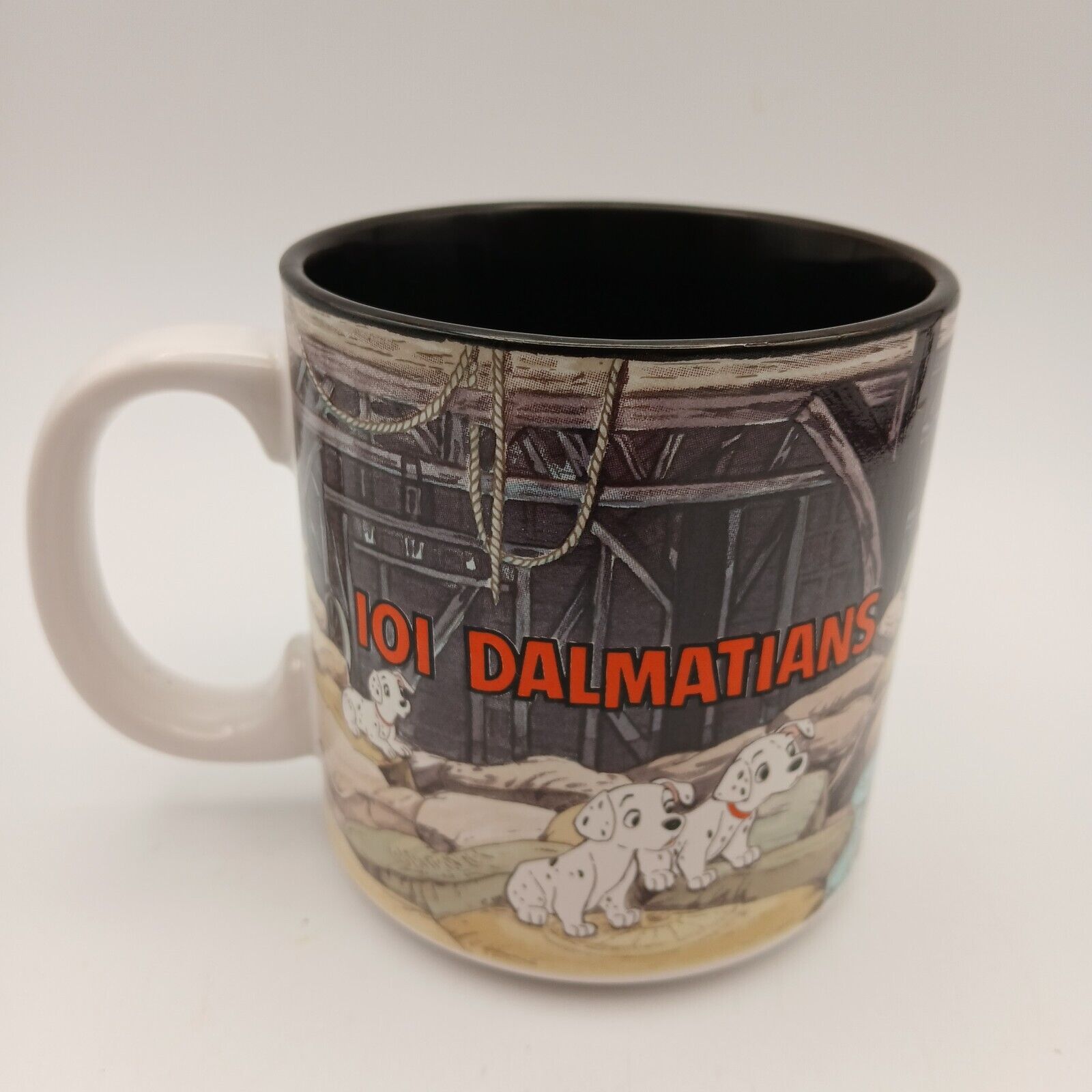 Vintage Walt Disney Company Exclusive 101 Dalmatians Coffee Mug Cup 12 oz Japan