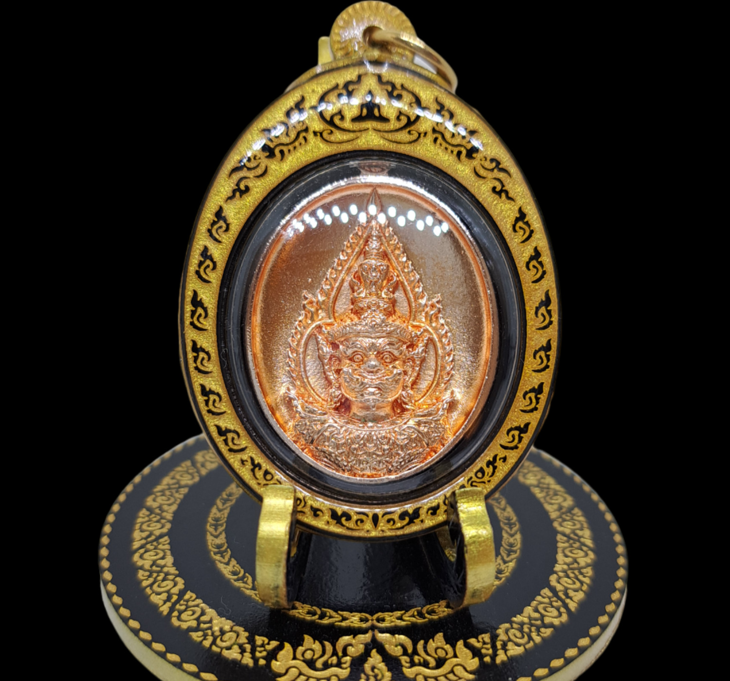 Thai Amulet Thao Wessuwan, Wat Inthakhiri, UCKY RICH WEALTH MONEY