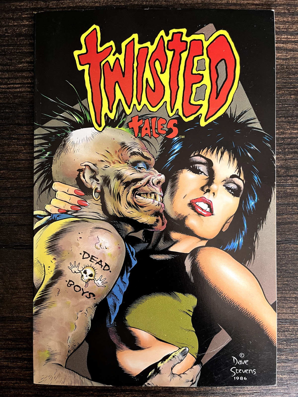 TWISTED TALES One shot (Eclipse Comics, 1987) Dave Stevens Cover