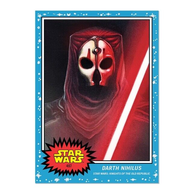 2024 Star Wars: Knights Of The Old Republic “DARTH NIHILUS” Living Card #497, MT