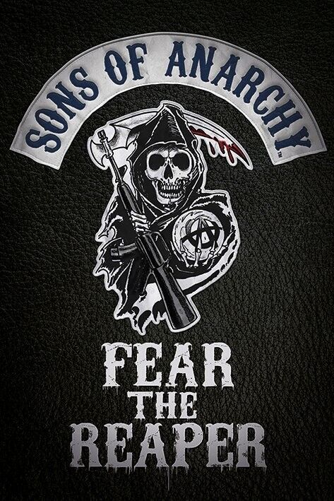 2014 Sons of Anarchy Fear the Reaper 24x36 Movie TV Poster New PB40