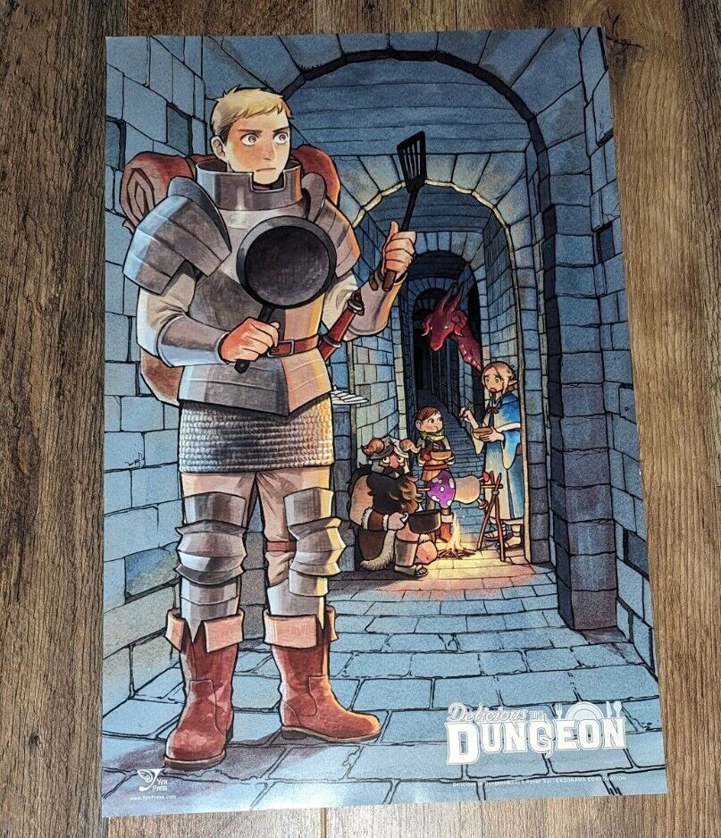 RARE MINI POSTER ANIME DELICIOUS IN DUNGEON 11\