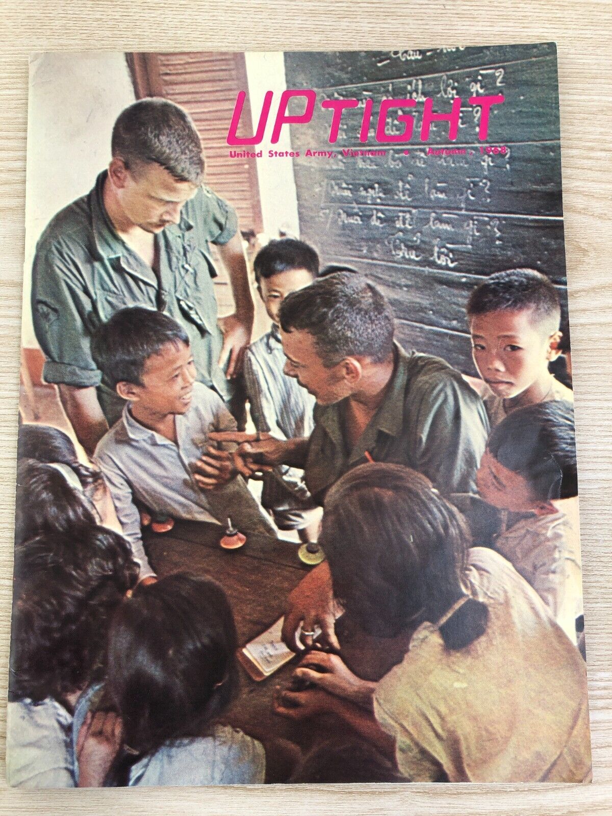 Uptight Magazine Autumn 1968 ~ Vietnam War ~ United States Army ~ Vol 1, NR 2