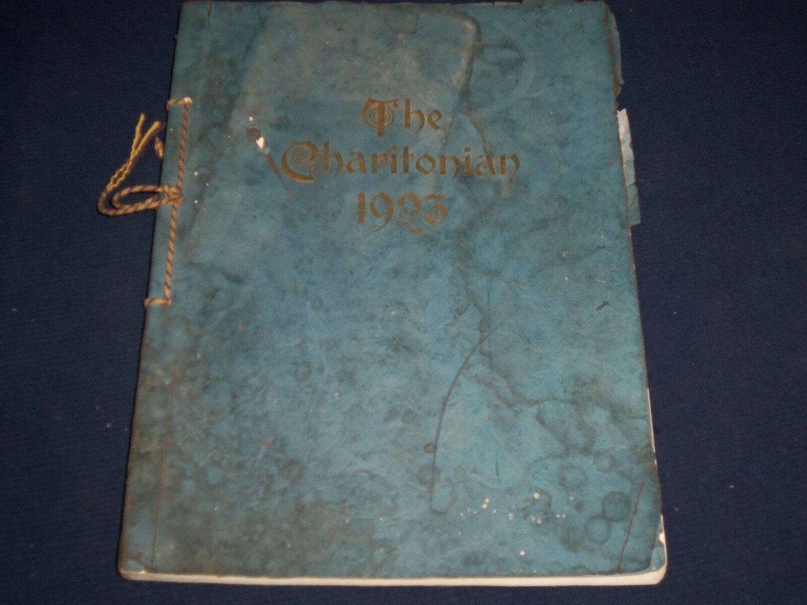 1923 THE CHARITONIAN HIGH SCHOOL YEARBOOK - IOWA - GREAT PHOTOS - YB 102