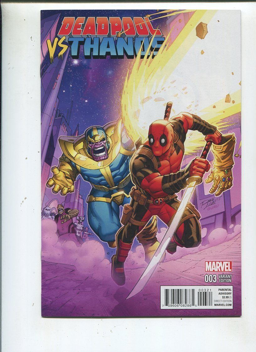 Deadpool Vs Thanos #3 Near Mint Variant Edition     CBX 8 