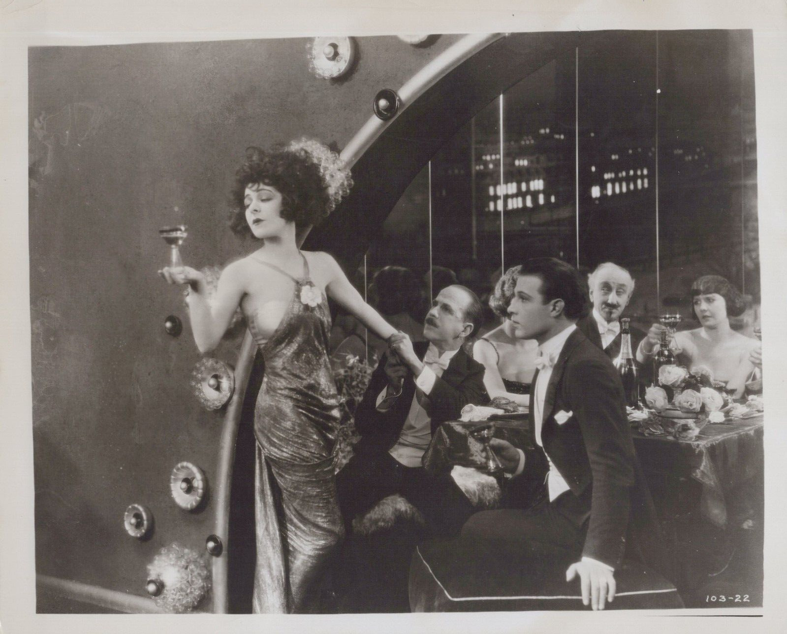 HOLLYWOOD BEAUTY Alla Nazimova + Rudolph Valentino PORTRAIT 1950s Photo C32
