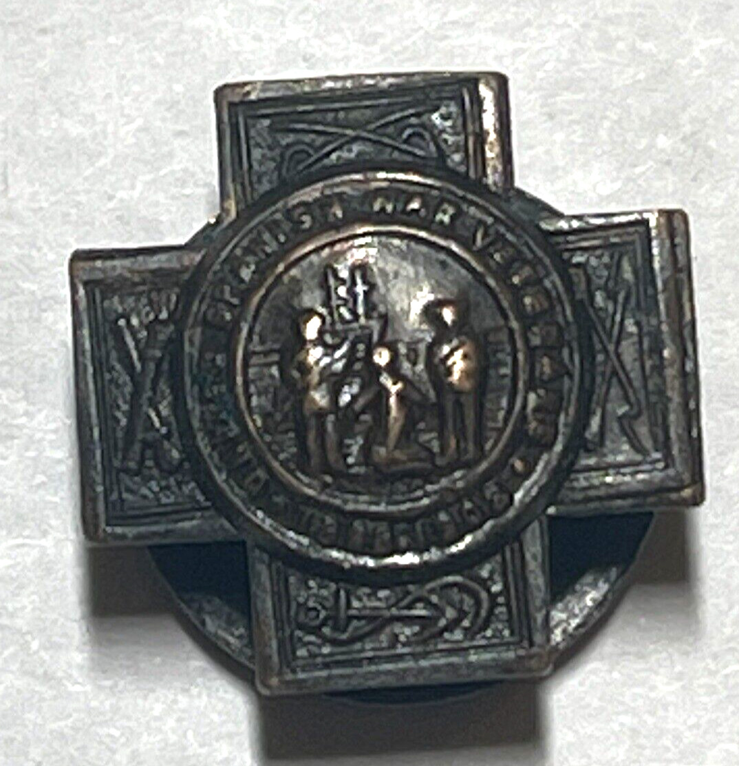 Antique 1898-1902 Lapel Button United Spanish War Veterans Button Hole Pin