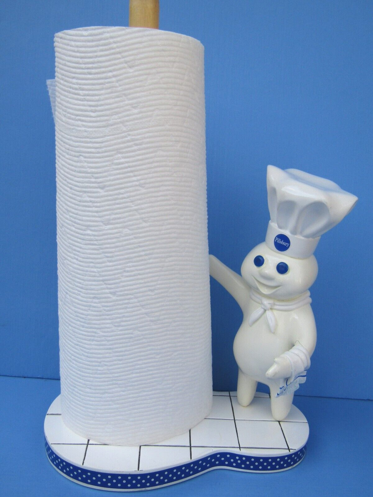 FS PILLSBURY DOUGHBOY FIGURAL PAPER TOWEL HOLDER by Simson Giftware 2006 READ