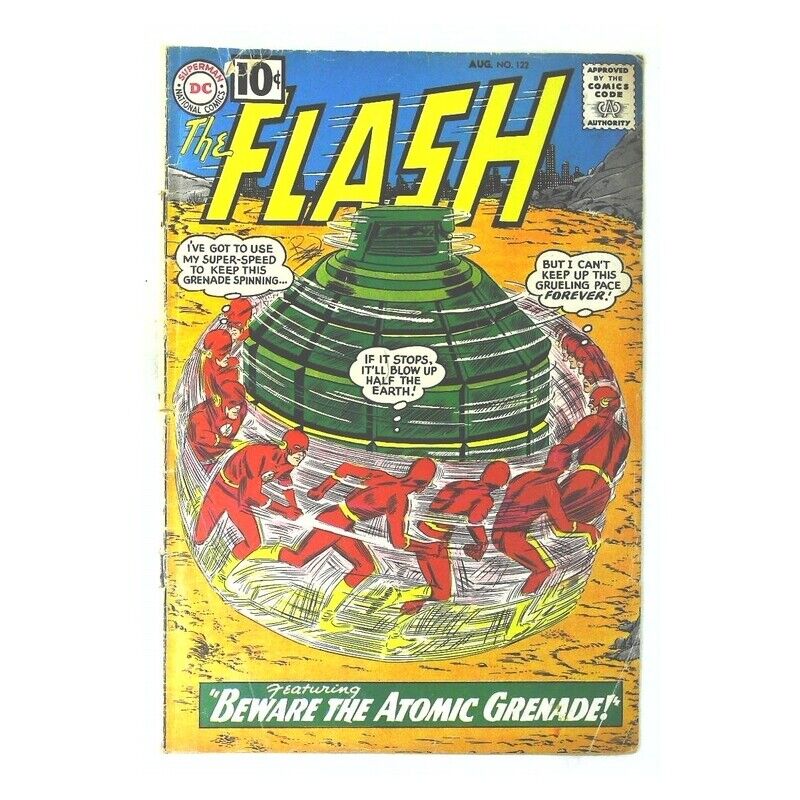 Flash (1959 series) #122 in Very Good minus condition. DC comics [s^