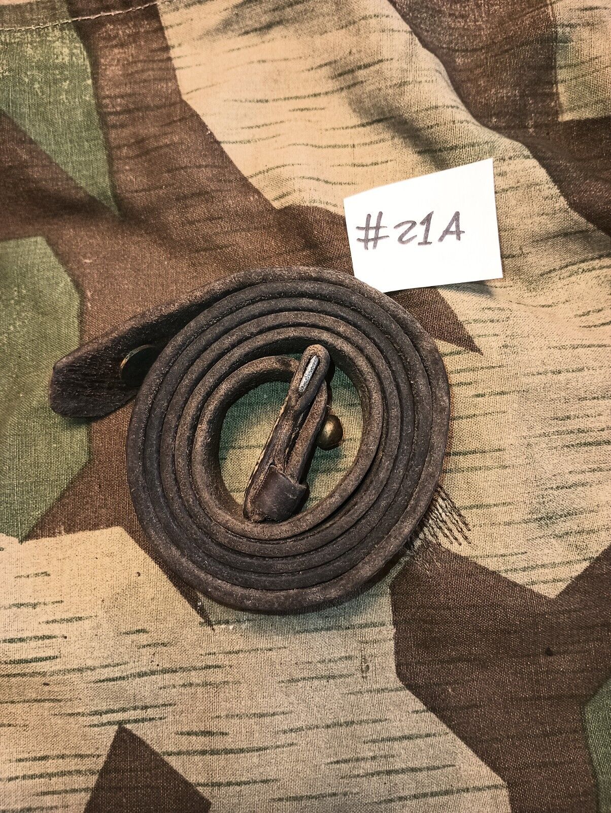Original Surplus Yugo M48 M24/47 K98 Mauser Leather Sling #21A
