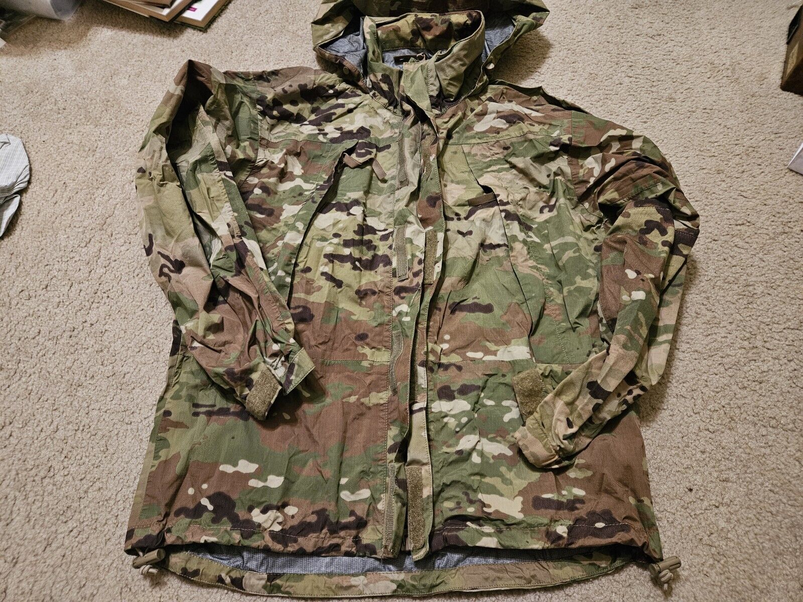 Jacket extreme cold wet weather Generation III  Extra Small XS OCP layer 6 coat