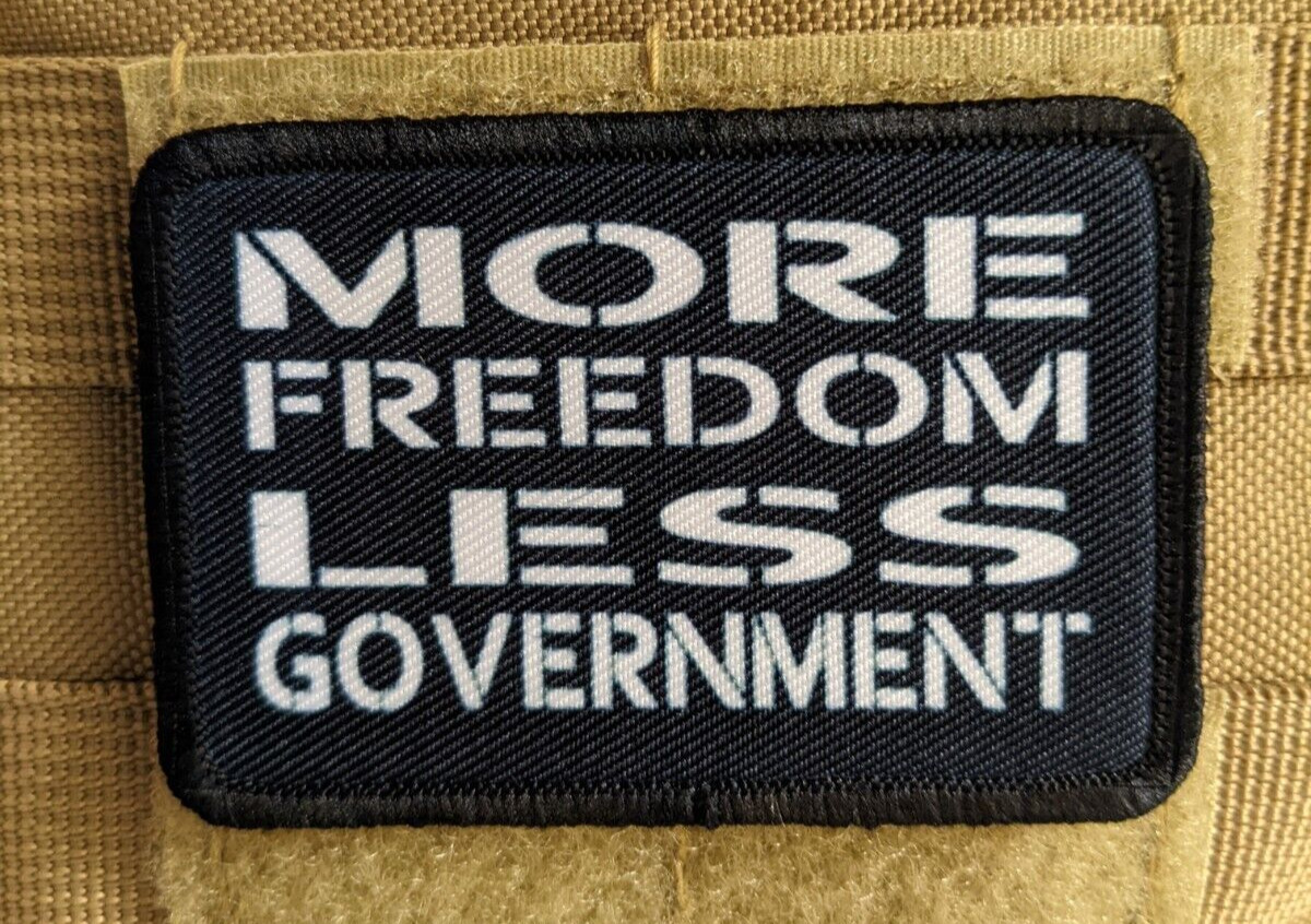 More freedom less government 2\