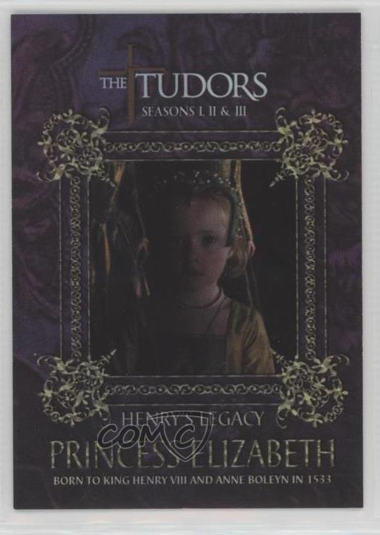 2011 Breygent The Tudors: Seasons I II & III Henry\'s Legacy Queen Elizabeth 5d7