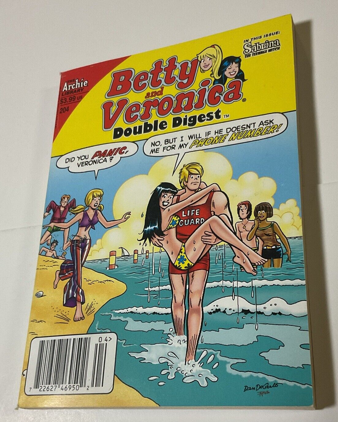 Vintage Betty and Veronica Double Digest #204 VF-NM BIKINI 2012 HIGH GRADE