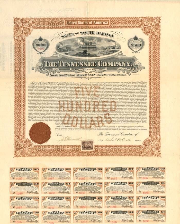 Tennessee Co., Incorporated - General Bonds