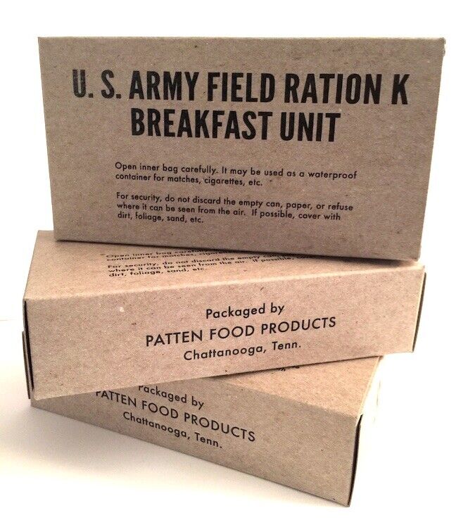 WWII K-Ration Box Set – Mid-War American Made
