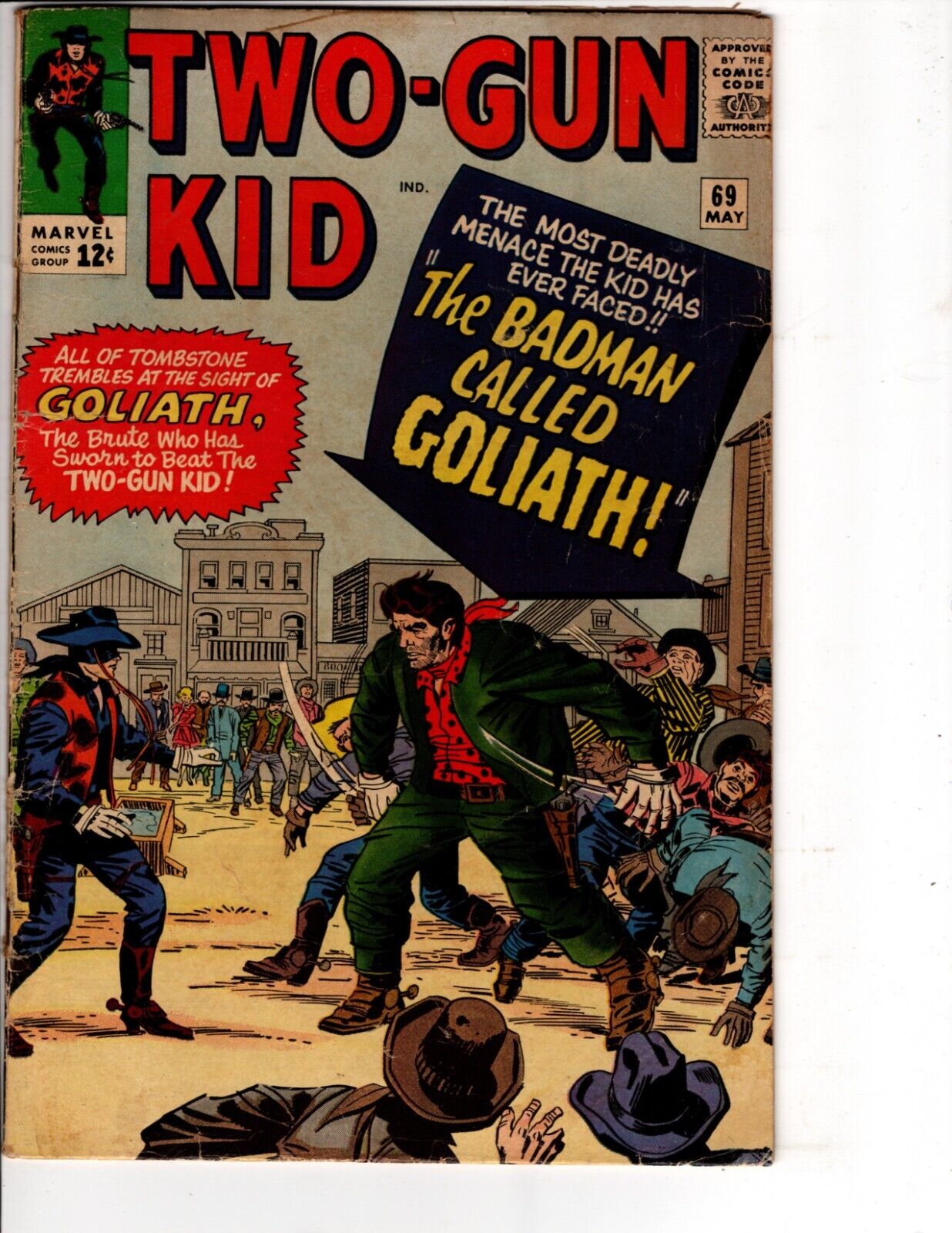 Two-Gun Kid #69 Western Comic Book Marvel 1964 Stan Lee / Dick Ayers
