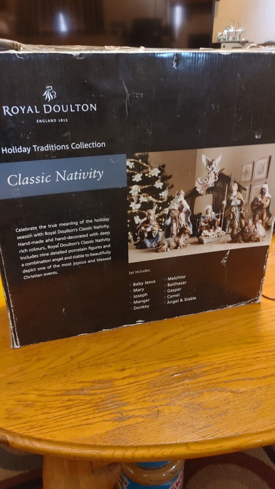 Royal Doulton Holiday Traditions Collection Classic Nativity 11 Piece Set RARE