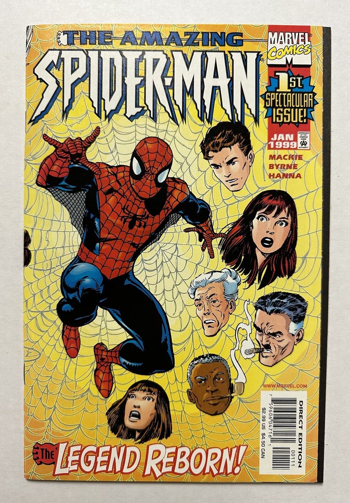 The Amazing Spider-Man #1 (Marvel Comics January 1999)
