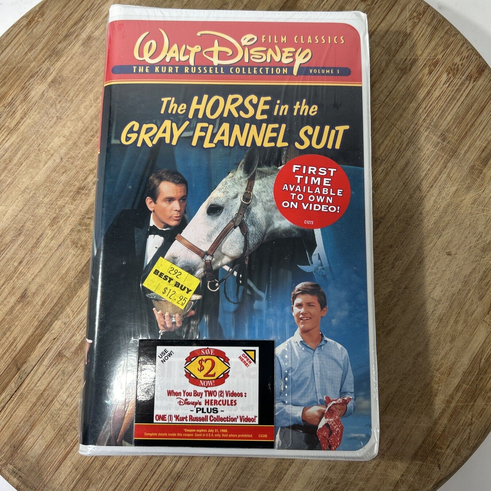 The Horse in the Gray Flannel Suit SEALED RARE Walt Disney Film Classics