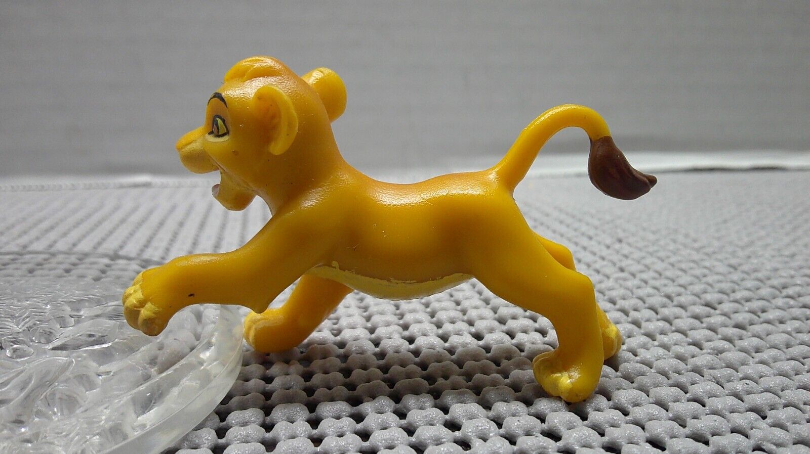 Vintage Disney Lion King Figure Young Simba Cub PVC Toys Mattel
