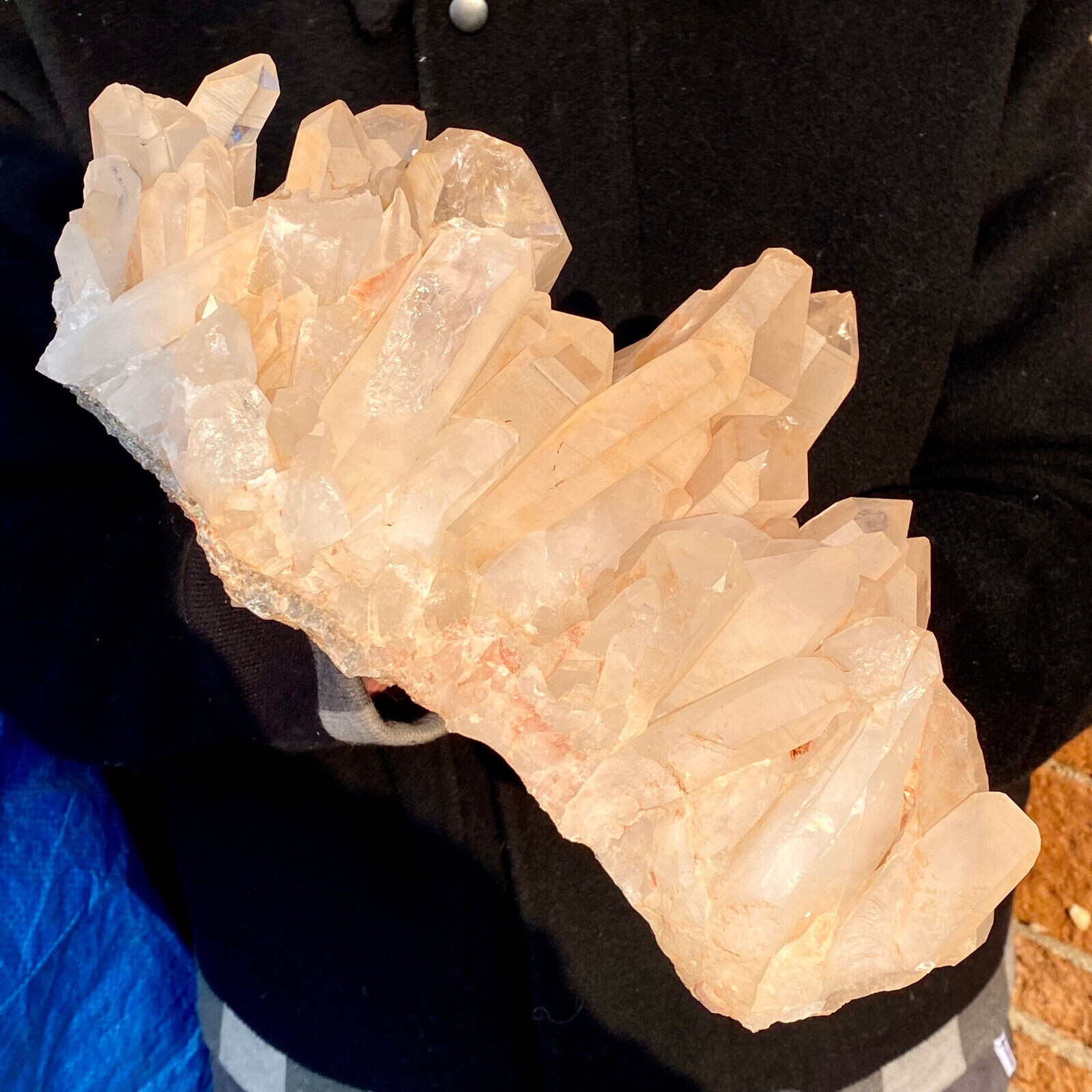 10.36LB  A+++Large Himalayan high-grade quartz clusters / mineralsls