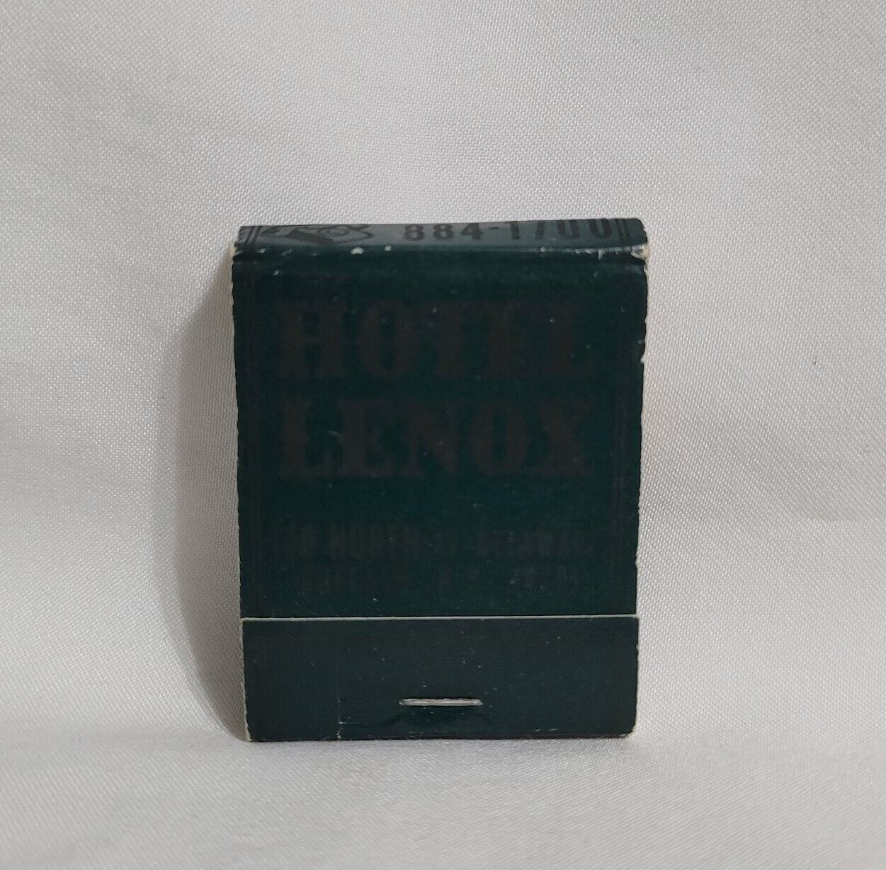 Vintage Hotel Lenox Inn Matchbook Buffalo New York Advertising Matches Full