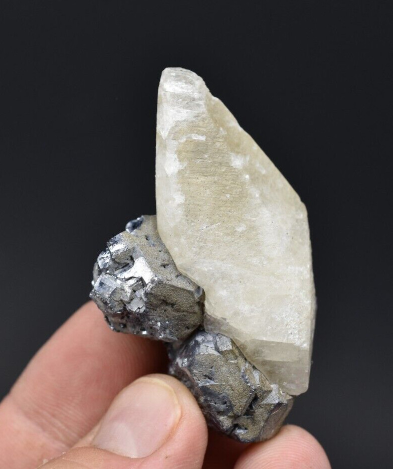 Calcite with Galena and Pyrite - Buick Mine, Iron Co., Missouri