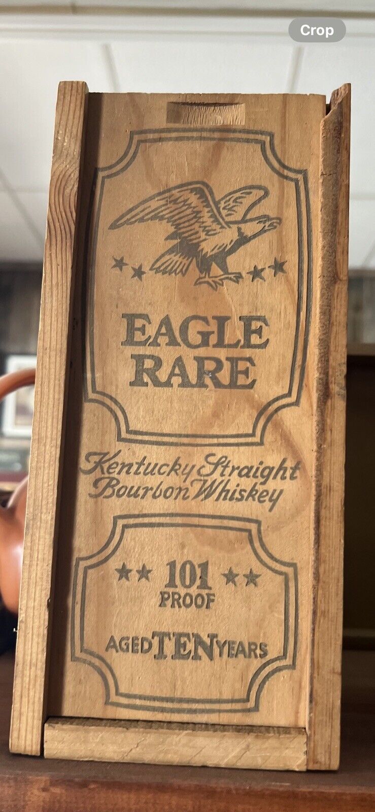 Eagle Rare Vintage Wooden Box