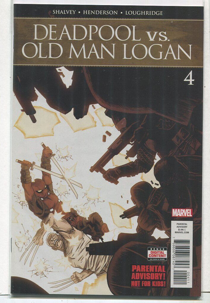 Deadpool Vs Old Man Logan # 4  NM Marvel Comics CBX1E