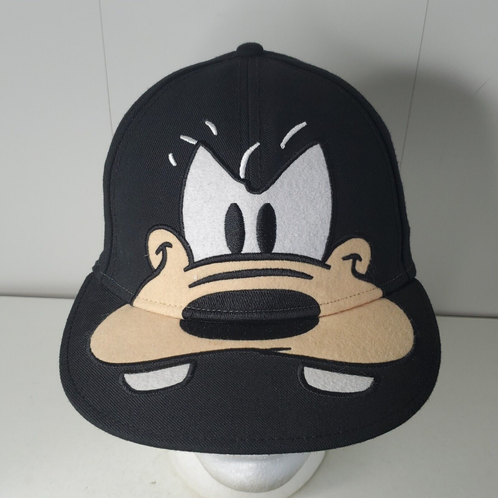 VTG 1928 for Disney Goofy Embroidered Wool Hat Baseball Cap Fitted Size 7 1/4