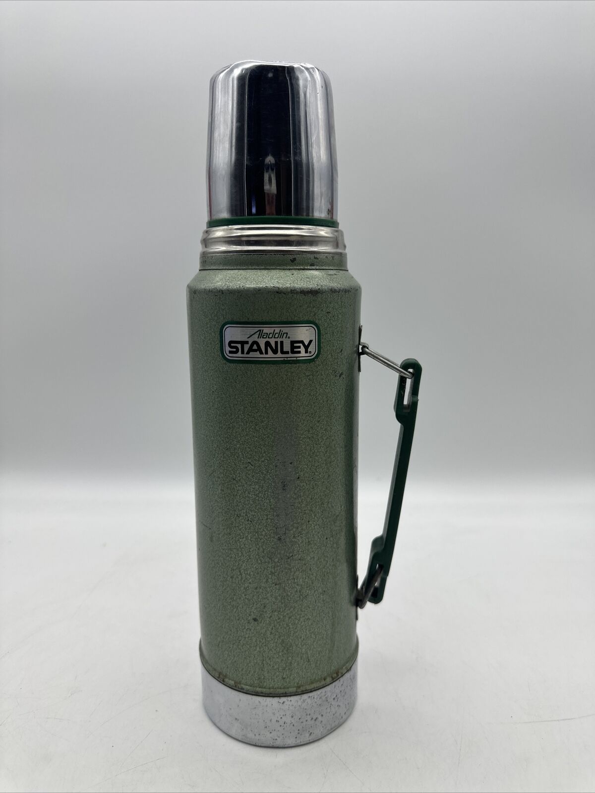 Vtg Aladdin Stanley Quart Thermos A-944DH Hot/ Cold Beverage Vacuum Bottle USA