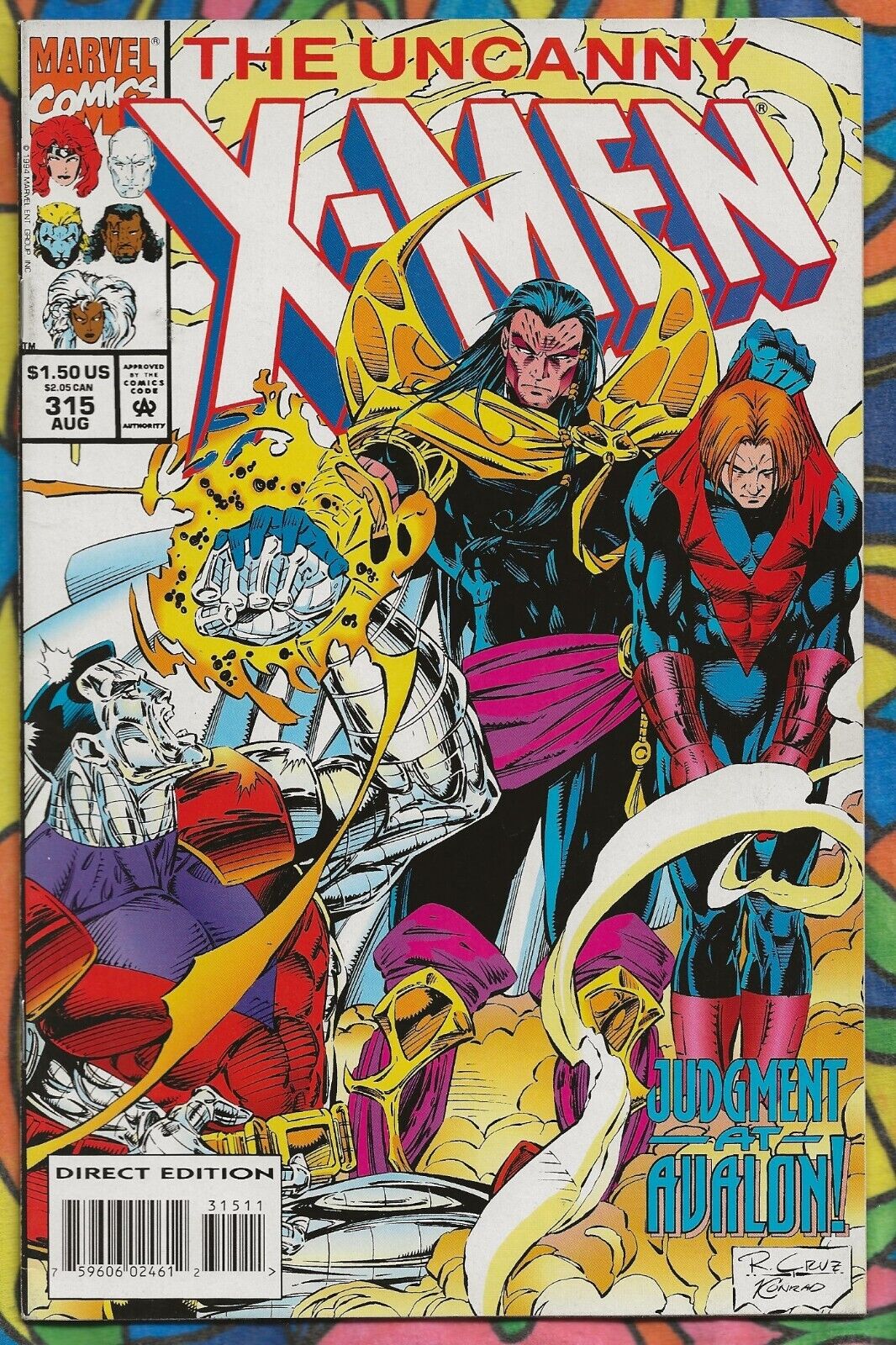 UNCANNY X-MEN #315. 1994 Marvel Comics. 