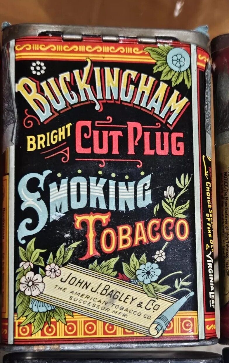 11 Cigarette Collectible Tins Prince Albert Kentucky Club Buckingham Velvet