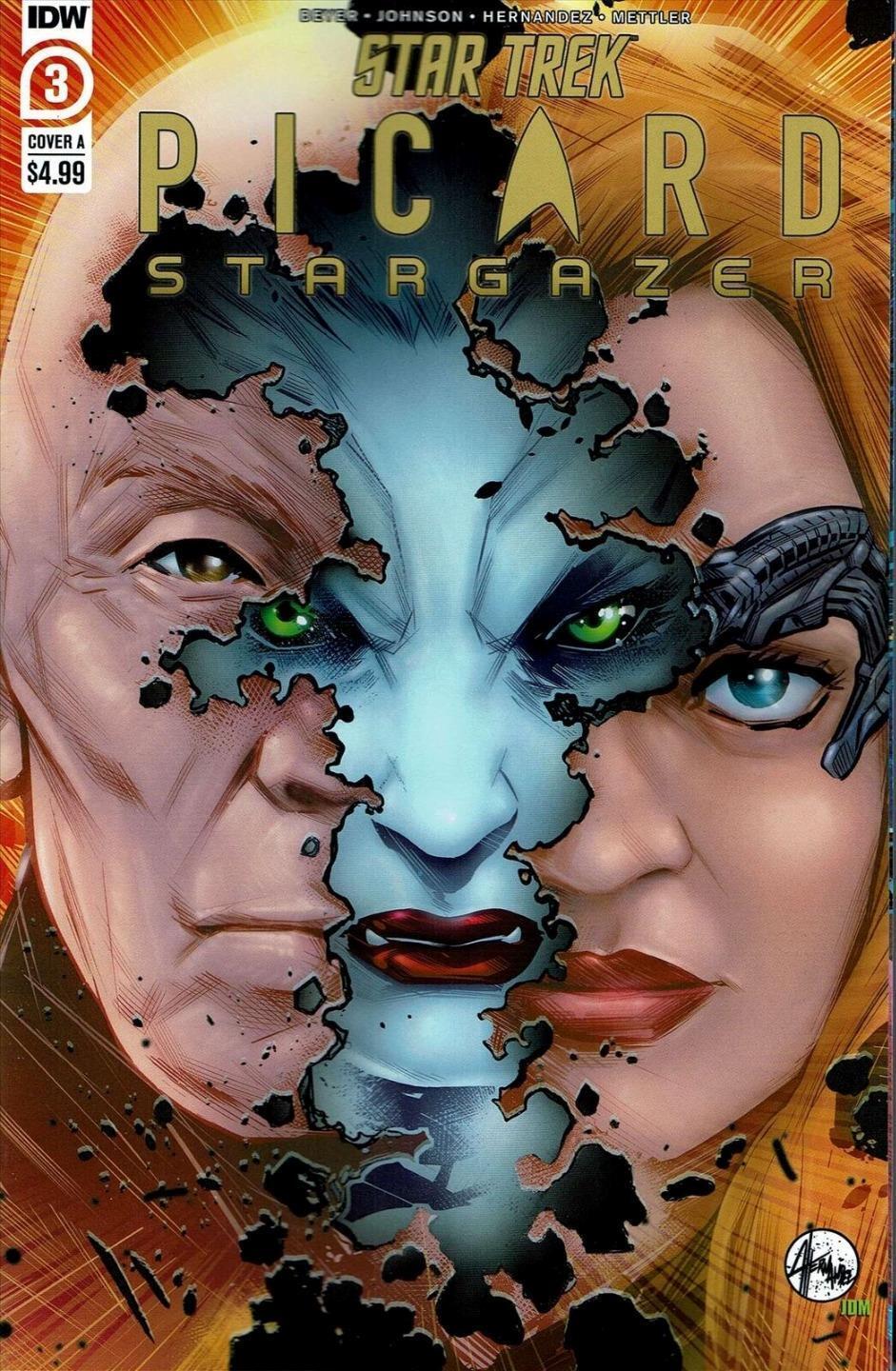 Star Trek Picard: Stargazer #3 A, NM 9.4, 1st Print, 2022