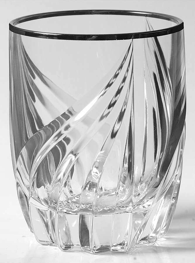 Lenox Debut Platinum Double Old Fashioned Glass 1217172
