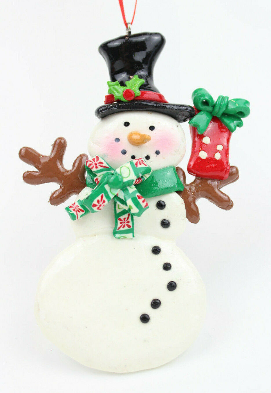 Kurt Adler Happy Winter Snowman Holiday Ornament Christmas. 
