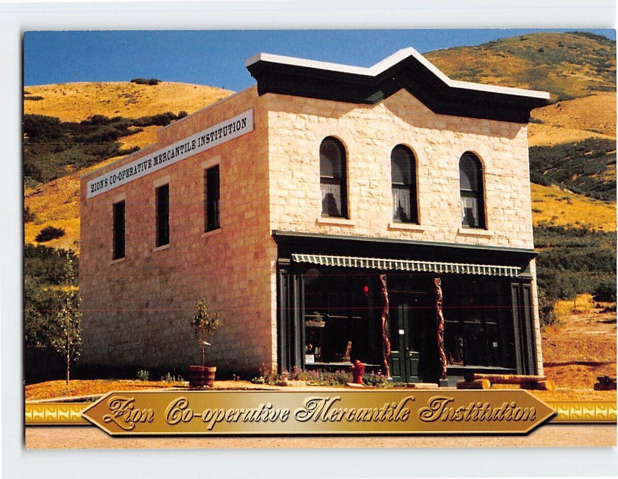 Postcard Zion Co-operative Mercantile Institution, Salt Lake City, Utah