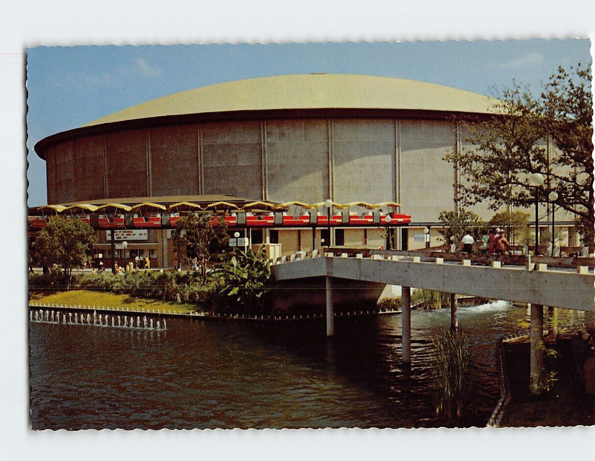Postcard Convention Center Arena San Antonio Texas USA