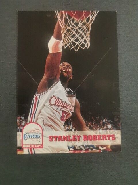 NBA HOOPS Stanley Roberts Los Angeles Clippers Come Visit My NBA Cards Store 