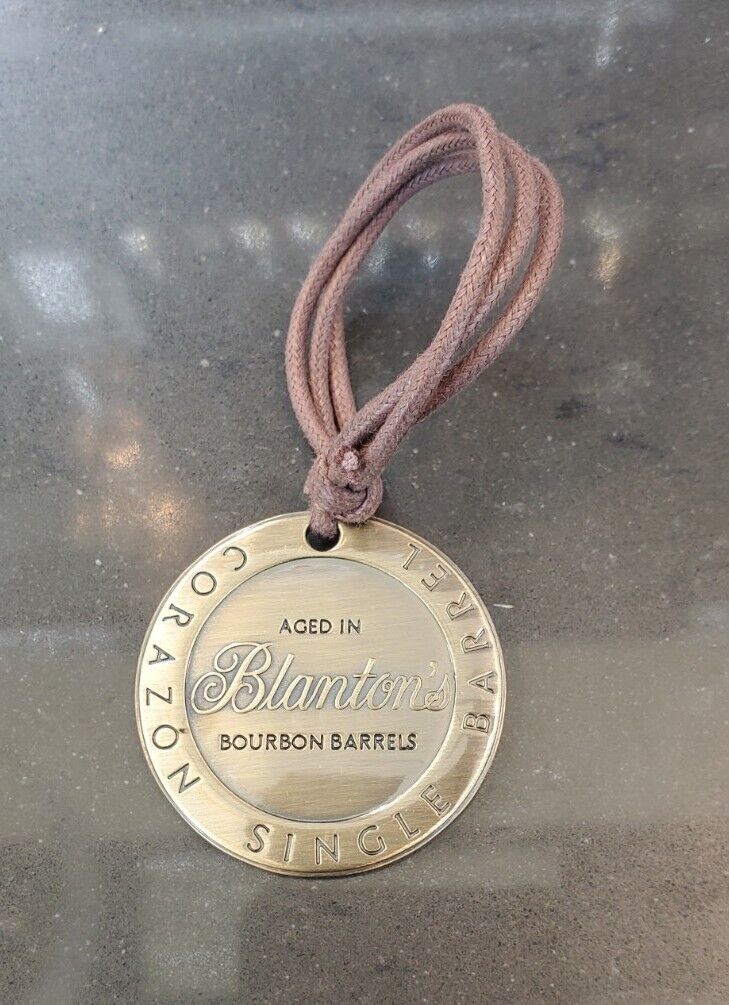 Blanton\'s Bourbon Whiskey COIN MEDAL 🏅 MEDALLION ideal for key chain