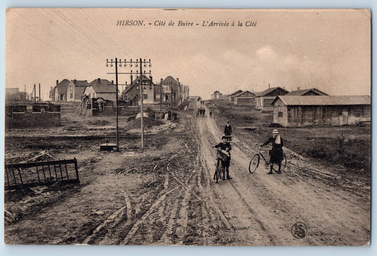 Hirson Hauts-de-France France Postcard City of Buire Arrival at the City c1910