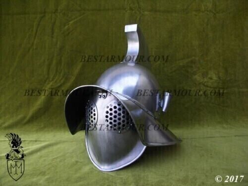 SCA LARP Medieval Gladiator Knight Armor Helmet Reenactment x-mas gift item
