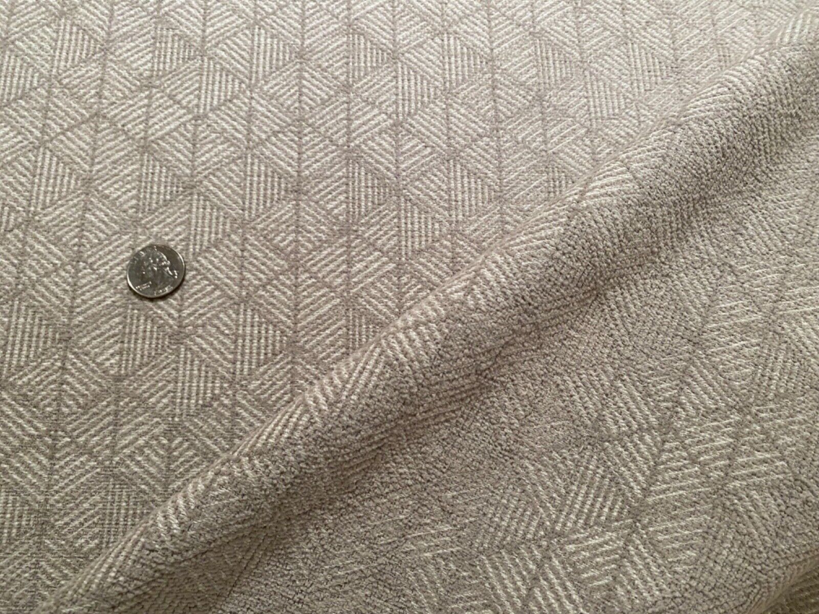 13YD KRAVET DESIGN 35697. 16 Geometric Stain Release Finish Fabric $1781 Retail