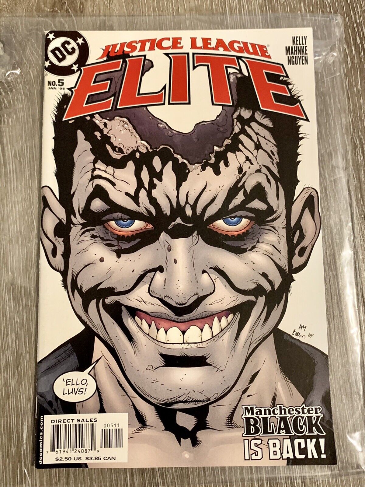 Justice League Elite #5 DC Comics Book First Printing VF+ Bagged Boarded 