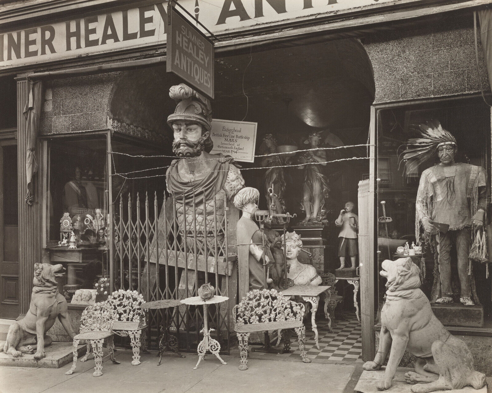 New York City 1936 Photo Antique Shop, Third Ave near 57th St 482813