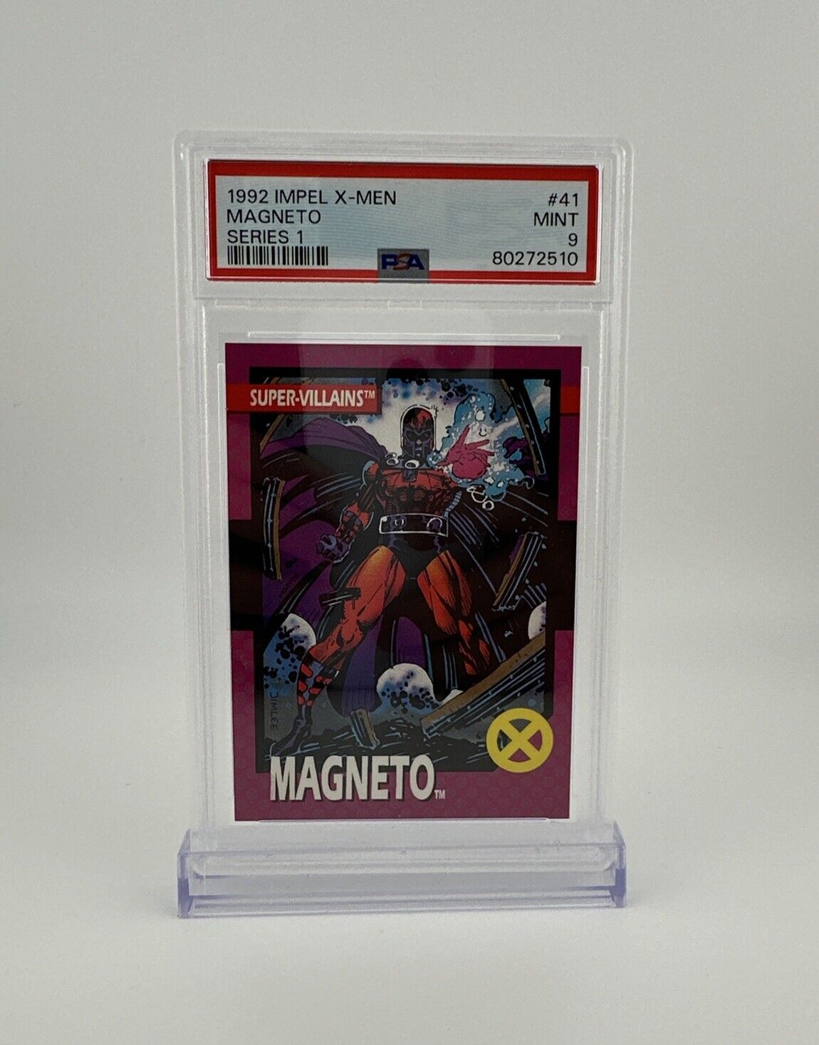 1992 Impel X-Men Series 1 Magneto #41 PSA 9 MINT